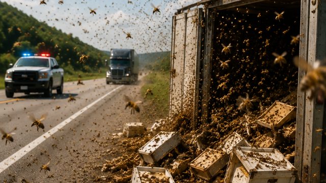 Texas Truck Crash Releases Millions of Bees: A Buzzing Concern