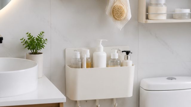 Affordable Bathroom Storage Solutions Without Drilling
