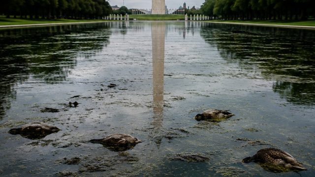 Controversy Surrounds Reflecting Pool as Dead Ducks Spark Outrage